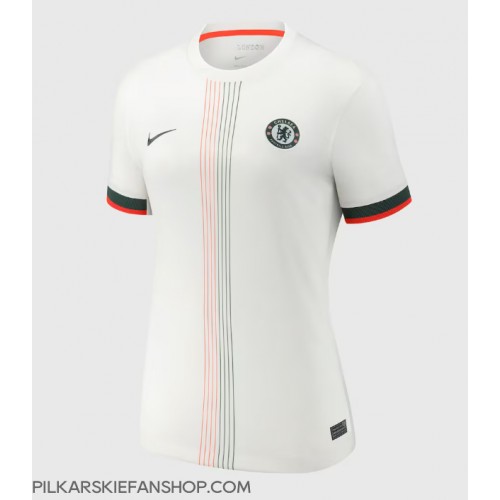 Koszulka piłkarska Chelsea Wesley Fofana #29 Strój wyjazdowy dla kobiety 2025-26 tanio Krótki Rękaw Koszulka piłkarska Chelsea Wesley Fofana #29 Strój wyjazdowy dla kobiety 2025-26 tanio Krótki Rękaw